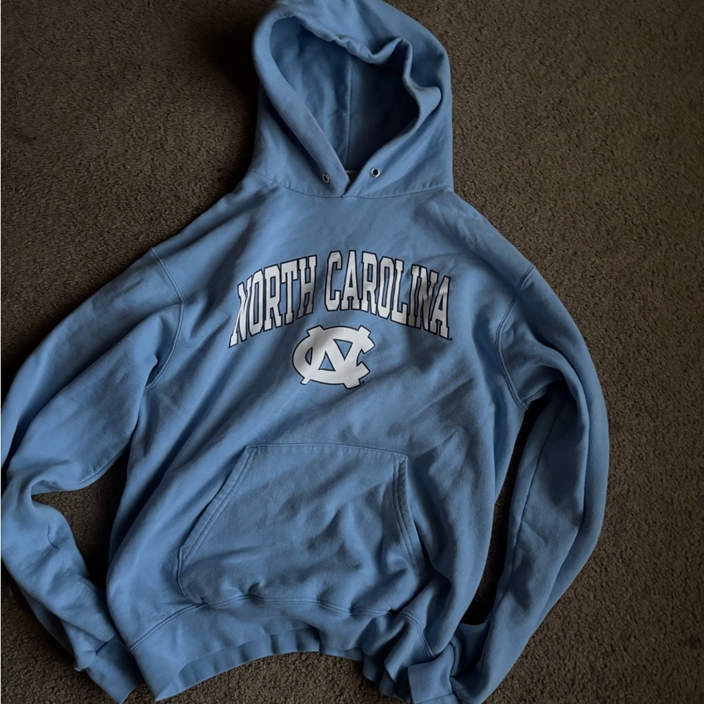 Champion Light Blue North Carolina Hoodie
